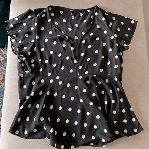 TORRID Polka Dot Top